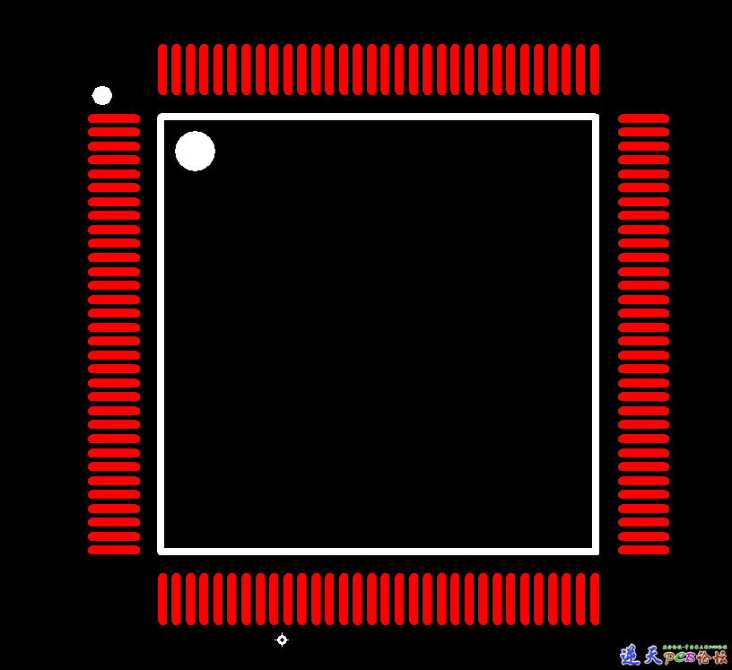 SSD1963 PCB 逻辑封装