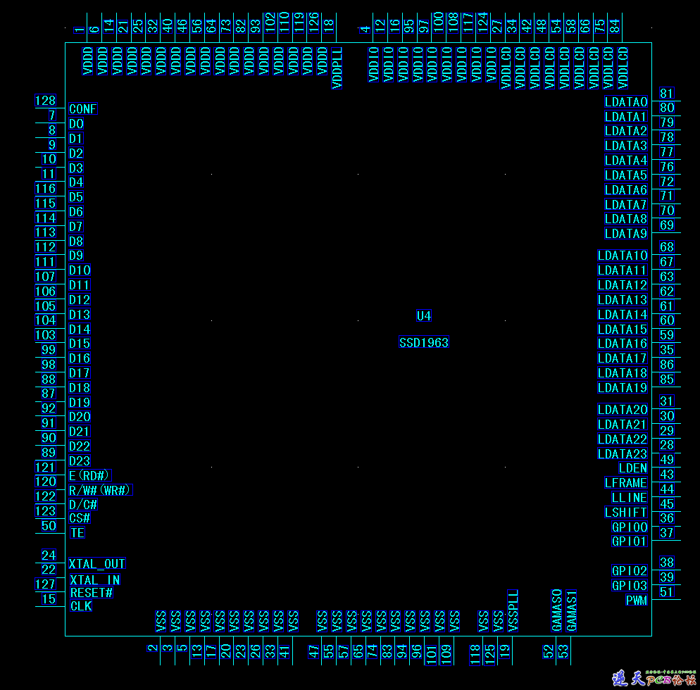 SSD1963逻辑封装